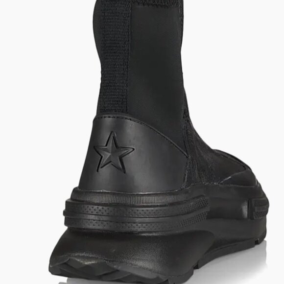 Converse Run Star Legacy Chelsea CX High-Top Sneakers Black Size Men's 9 - Picture 2 of 11